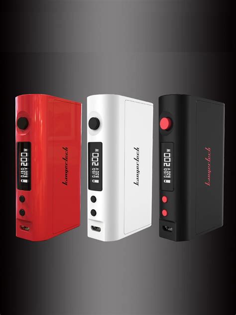 box mod stainless steel|kbox 200w tc box mod.